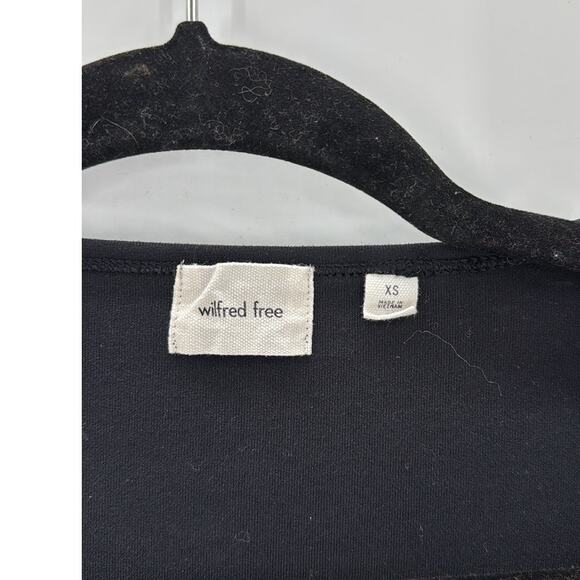 Wilfred Free Theodora Jumpsuit square neck cap sleeve sweat wicking size XS - Picture 5 of 7